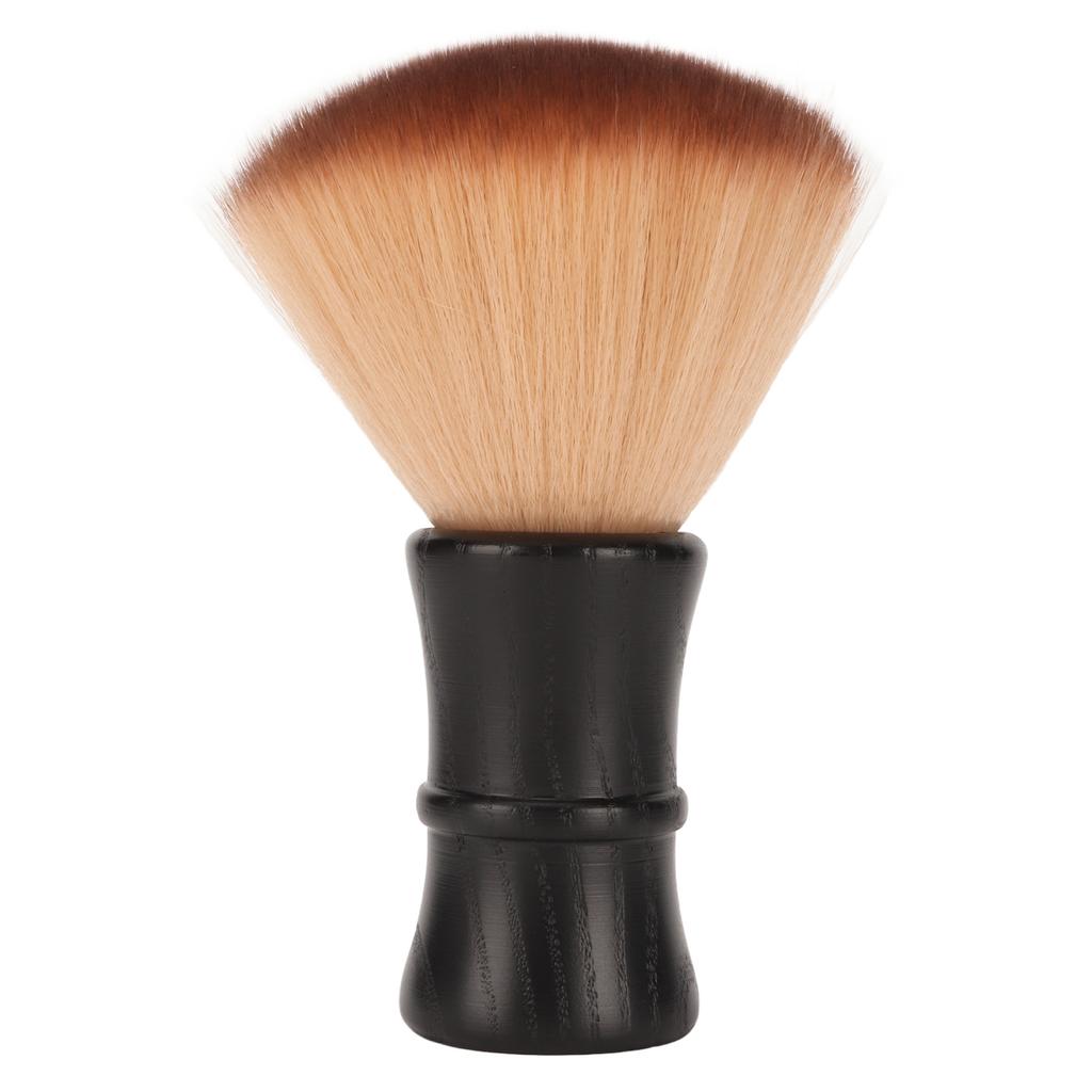 Мужская щетка для бороды, мягкая нейлоновая щетка для волос с деревянной ручкой, щетка для ухода за бородой для очищения волос
