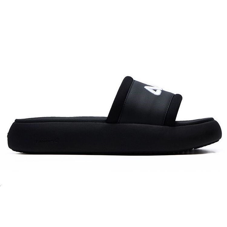 Fila Heritage-FHT Donut Fashion Casual Soft Comfortable Slide Sandals Women Sandals Black F12W124622FBK