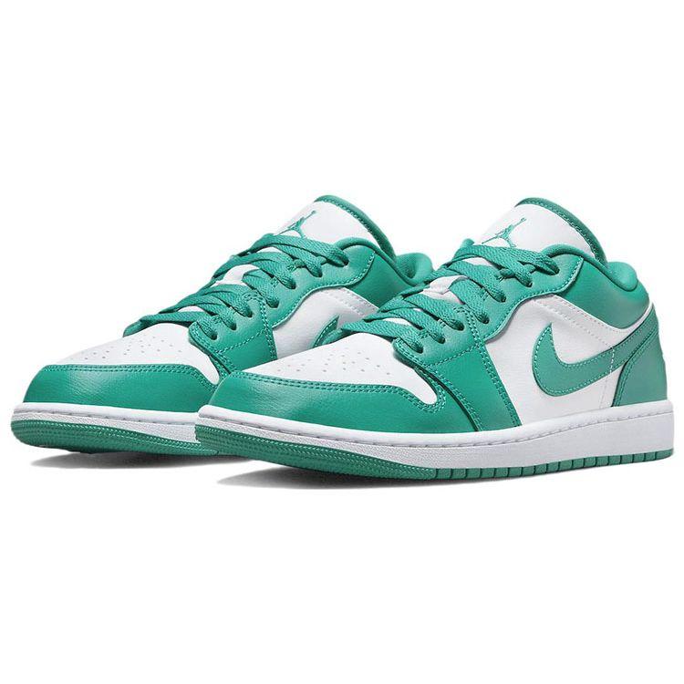 Air Jordan 1 Low New Emerald Женские кроссовки Зеленый Белый DC0774-132