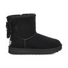 UGG Comfortable Mini Bailey Bow Snow Boots Women Boots Black 1138172-BLK