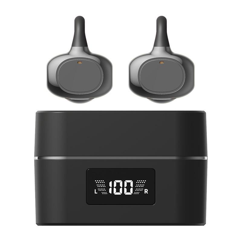 A33 Хрустальный клипса-наушник: Умное зеркало для макияжа с ИИ и Bluetooth-наушники