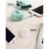 Round Retractable Box Data Cable Multi Functional Charging Cable Iphone For