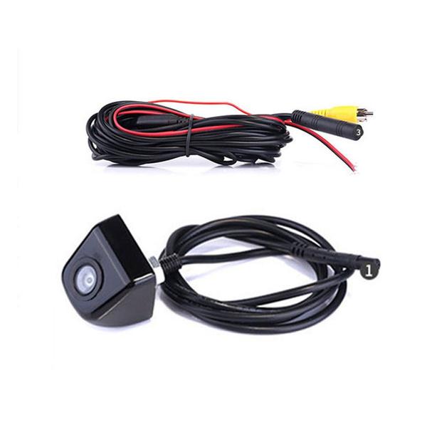 Автомобильный вид сзади, широкий угол обзора 170 °, передняя и задняя камера заднего вида, ночной вид сзади автомобиля, камера заднего вида с линейкой, камера резервного копирования для парковки