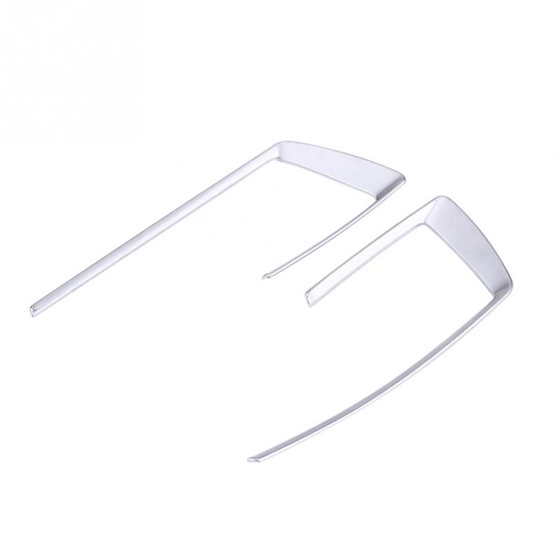 4 шт. Стайлинг автомобиля, рамка центральной консоли, накладка на приборную панель, серебристая хромированная накладка для BMW 4 3 серии GT F30