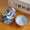 Набор японских керамических пиал для риса Ru Han Mino Ware (5 шт)