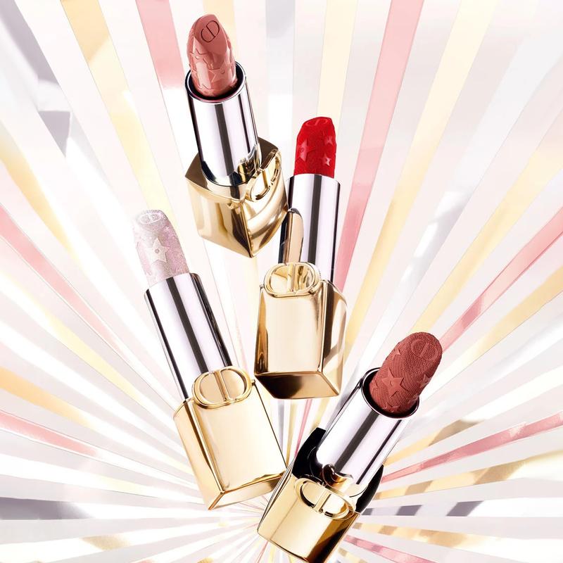Dior 25 Рождественская Лимитированная Фэнтези Звезда Желаний Синяя Звезда Помада Увлажняющая Подарок на День Рождения для девушки #210 CIRCUS