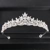 Headbands Bridal Princess Crown Hair Hoop Rhinestone Diadem Crystal Crown Headwear  Girls Party