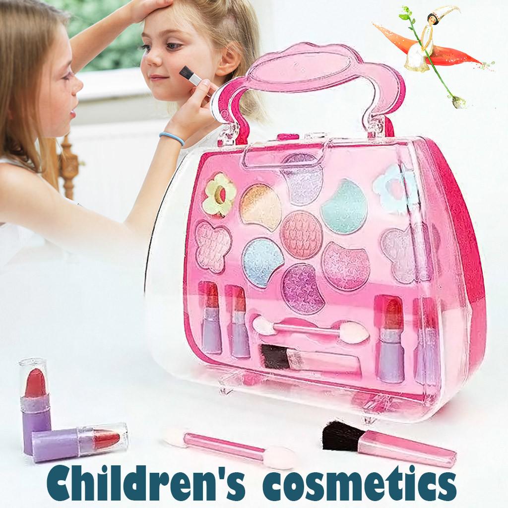 Pretend Play Cosmetic Makeup Toy Set Kit for Little Girls Kids Beauty Toys