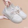 Fashion Spring Autumn Versatile Thick Soled Comfortable Breathable Women's Shoes Fashionable Board Shoes Thin Lightweight Casual Shoes