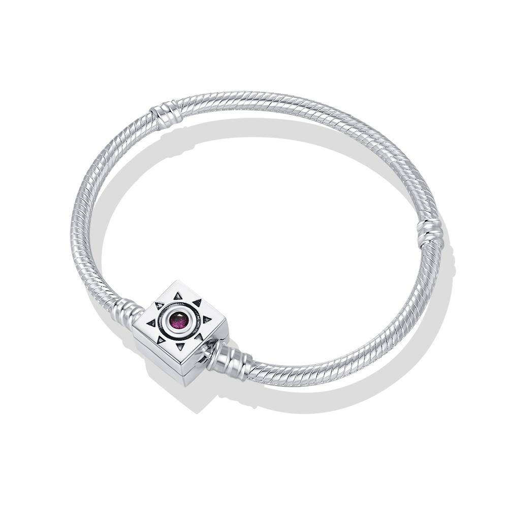 New 925 Silver Moment Bracelet Heart Sun Bracelets Jewelry Silver Bracelet Fit Original Bracelet Women Gift