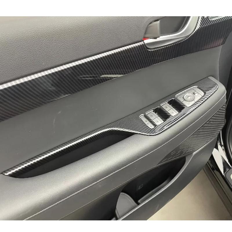 Для Hyundai Palisade ABS Накладка на приборную панель Рамка переднего воздуховода Подлокотник Вентиляционное отверстие Сиденье переключения передач