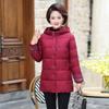 Зимние женские куртки на хлопковой подкладке средние и длинные утепленные куртки на хлопковой подкладке куртки на хлопковой подкладке больших размеров для бабушек