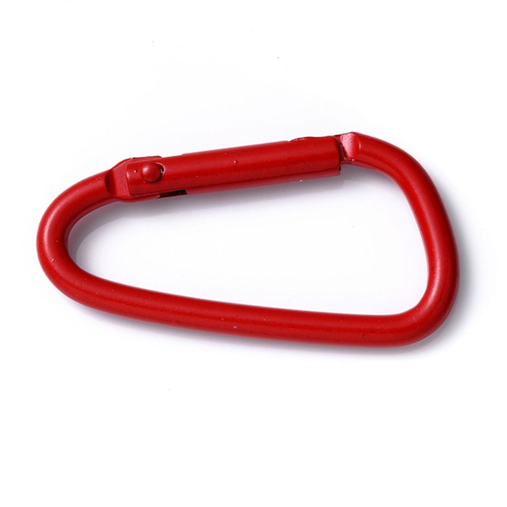 Safety Buckle Camping 45x24mm Making Jewelry Keychain Clip Carabiner Hook Key Ring D Carabiner