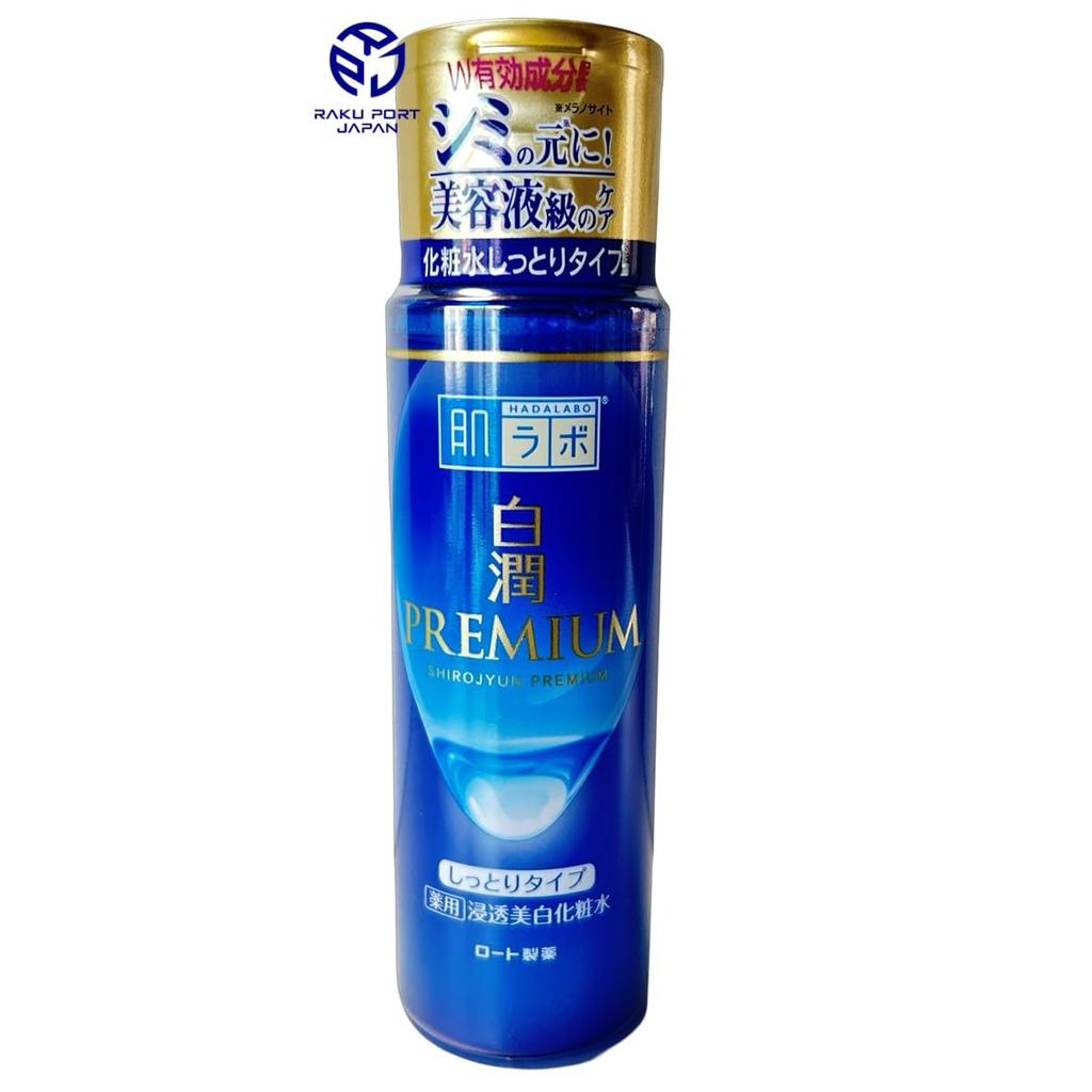 Rohto Pharmaceutical Hada Labo Shirojun Premium Medicated Penetrating Whitening Moist RPJ Hada Single Item Lotion, Type, 170mL, Set, Labo,