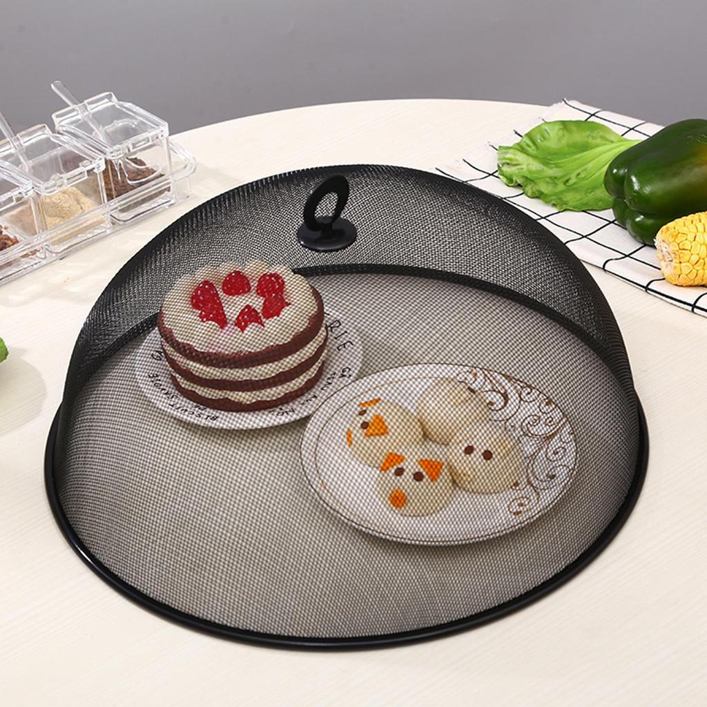 Food Net Covers Metal Food Mesh Tents Cover Food Tent Kitchen Outdoor Picnic Food Protect Dish Cover for Home Daily Use