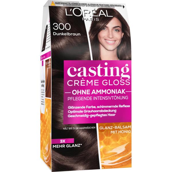 L'Oreal Casting Cream Gloss Краска для волос Темно-коричневый 300