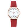 Fashion Ladies Luxury Leather Strap Analog Quartz Watch Luminous Ladies Watch