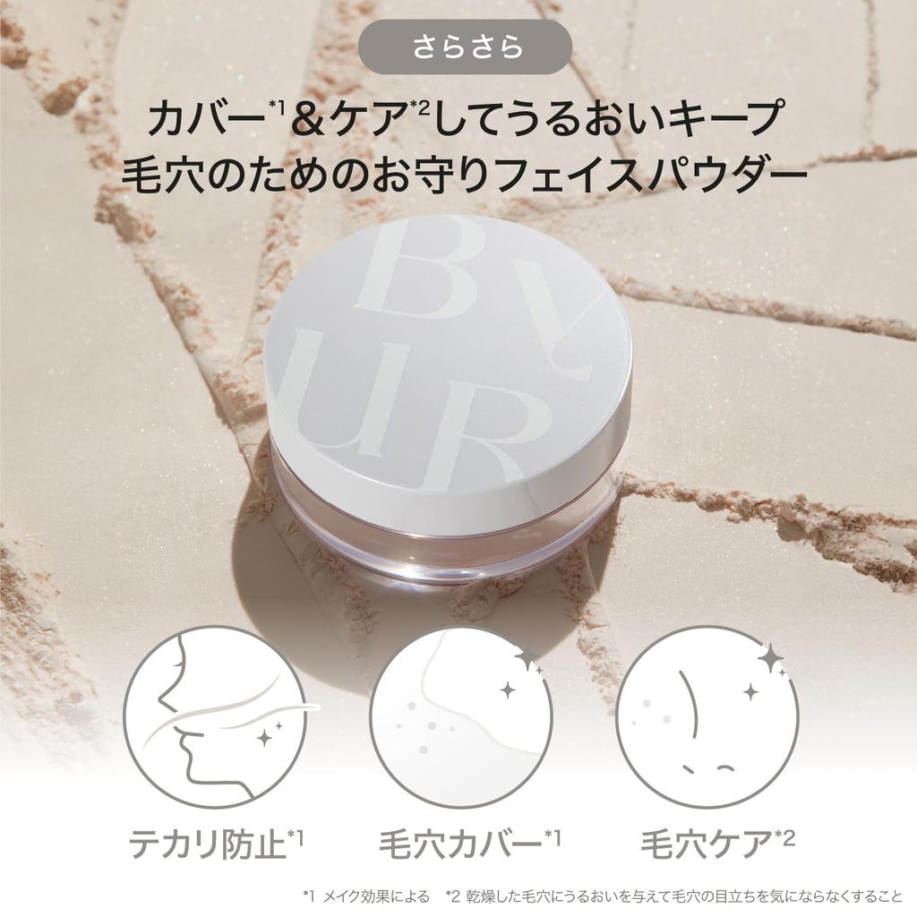 ByUR Face Loose Pore Popular Korean Serum Fit Pearl Powder 02 Powder, Moist, Moisturizing, Long-Lasting, Coverage, Product, [Official/Authentic