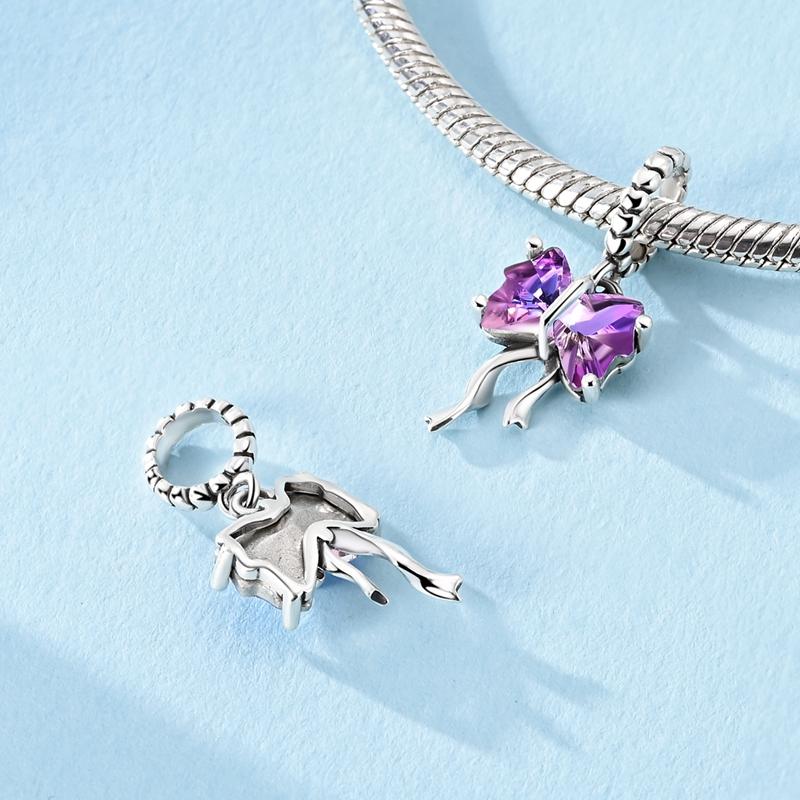 Медно-красный Кои Светящаяся Роза, Шармы-подвески в виде тапочек-коал для оригинального браслета, женские украшения для девочек