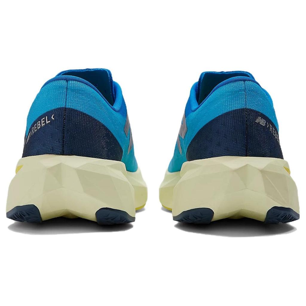 New Balance FuelCell Rebel V4 Spice Blue Limelight Women Sneakers Blue-Oasis WFCXLB4