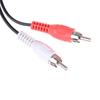 3,5 мм 1/8 '' стерео гнездо на 2 штекера Rca Jack адаптер Y аудиокабель разветвитель