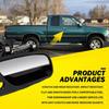 For Toyota T100 1993-1998 Front Passenger Side Exterior Door Handle Black+Chrome