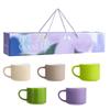 Elegant Ceramic Coffee Cup Set Gift Box for Birthday Party Wedding Souvenir Present