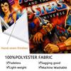 Heman Masters Universe Bedding 1 Duvet Cover 2 Pillowcase Without Core Duvet Cover And Pillowcase Soft And Comfortable
