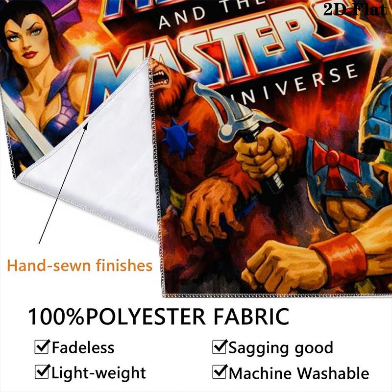 Heman Masters Universe Bedding 1 Duvet Cover 2 Pillowcase Without Core Duvet Cover And Pillowcase Soft And Comfortable
