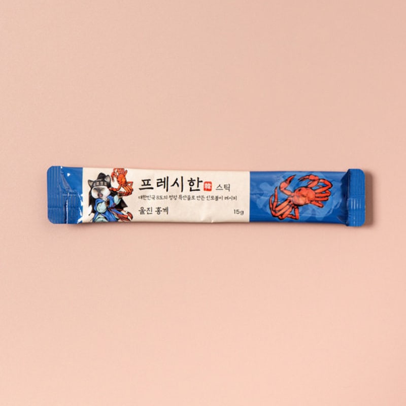 [Питомец] Свисток Свежие палочки 4 шт. Ульчжинский красный краб