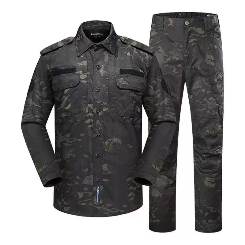 IX7 Suit Long-sleeved Outdoor Training Camo Instructor