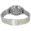 Seiko 5 Two Tone Stainless Steel Silver Dial 21 Jewels Automatic SNKL36J1 Mens Watch