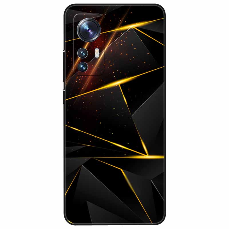Чехол для Xiaomi Redmi Note 12s 12 S Мягкий Черный Силикон Крутой Мраморный ТПУ Funda Para для Redmi Note 12S 2023 Ударопрочный Note12s