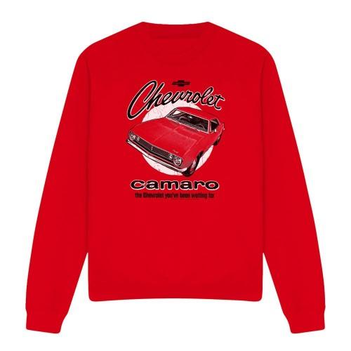 Chevrolet Unisex Adult Camaro Retro Sweatshirt
