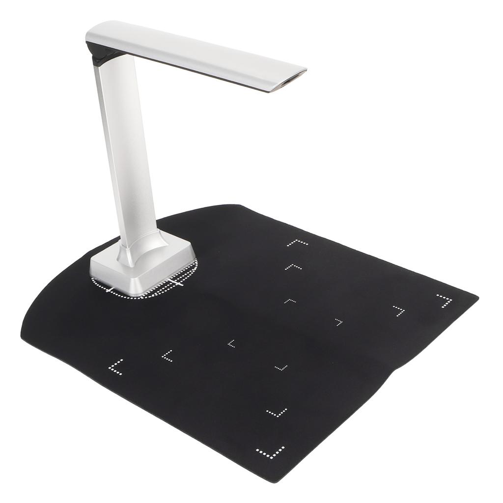 Portable Document Scanner, 12MP Lift-Up Document Camera, 3840x2880, USB Book Scanner for Tchers Online Tching