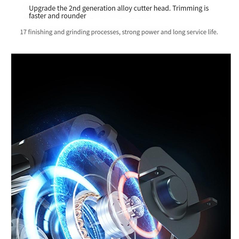 Xiaomi Seemagic электрические автоматические кусачки для ногтей с легким триммером, кусачки для маникюра для маленьких взрослых, детей, инструменты для безопасного ухода за телом