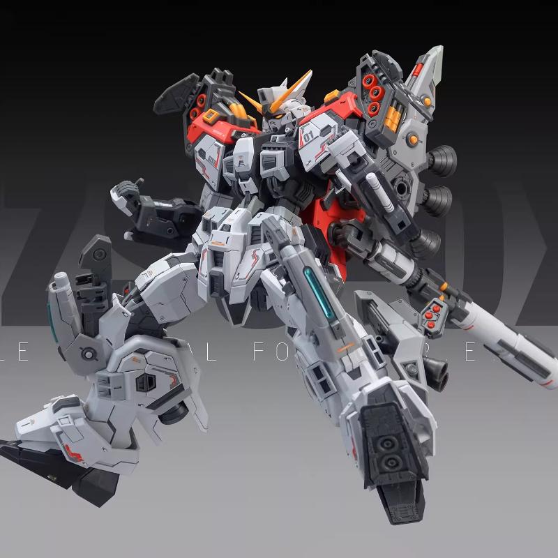 In Stock ZZA 1/100 GZSSOX001 Regus Assembly Model Kit Collectible Action Figure With Water Slide Decals Heavy Armor Mecha Toy