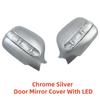 Хромированные Накладки на Зеркала Заднего Вида и Боковые Двери Автомобиля с LED Для Toyota Picnic Ipsum Передние 1996 1997 1998 1999 2000