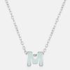 METROCITY JEWELRY M Basic White Necklace A241BN9173WPQ