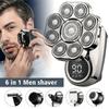 9 Blades Multi Grooming Kit Digital Display Electric Shaver Hair Trimmer Beard  Razor Wet Dry Men Facial Shaving Machine