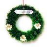 Christmas Wreath for Front Door - Size 10 Inch, Wall Hanging, Decoration for Church, Home, Office, Shopping Malls