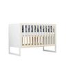 CHRUPPY Baby Bed 60 X 120 Cm White and Natural