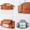 Stroller Organizer Bag Baby Stroller Storage Hanging Bag Universal Mom Diaper Bag Basket for Toddler Kids Cart Black Large Capacity