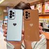 Роскошный чехол с покрытием для Samsung Galaxy A52 A53 A13 S23 S22 Ultra S21 FE S20 A54 A52S Ударопрочный Боковой узор Силиконовый Мягкий чехол