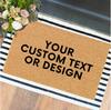 Personalized Coir Doormat Funny Spanish Beer Quote Welcome Mat  Text Front Door Rug Non Slip Indoor Outdoor Gift