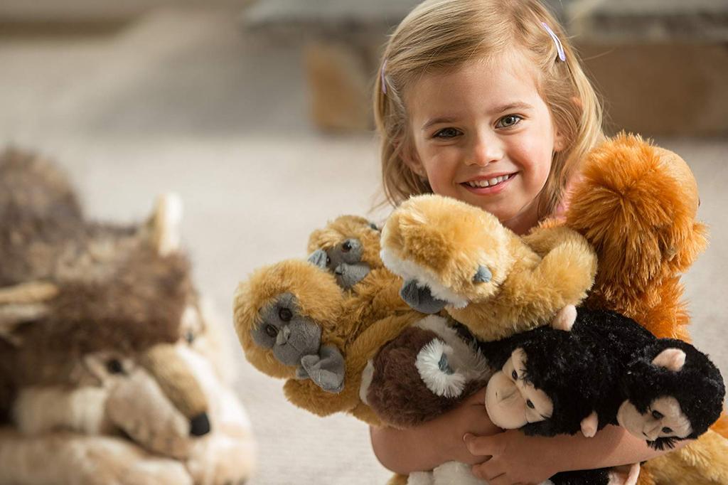 Wild Republic Hanging Chimpanzee and Child Plush W20 X D12 X 15265 Toy, H51cm,