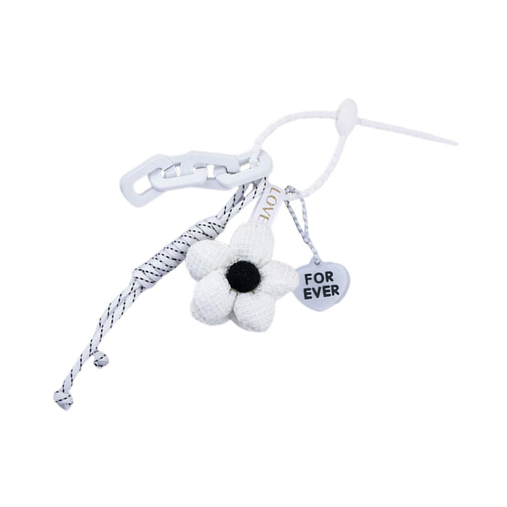 Элегантный дизайн с цветами, держатель для ключей, украшение для сумки, стильный брелок для сумки, подвеска для рюкзака, украшение для модных леди