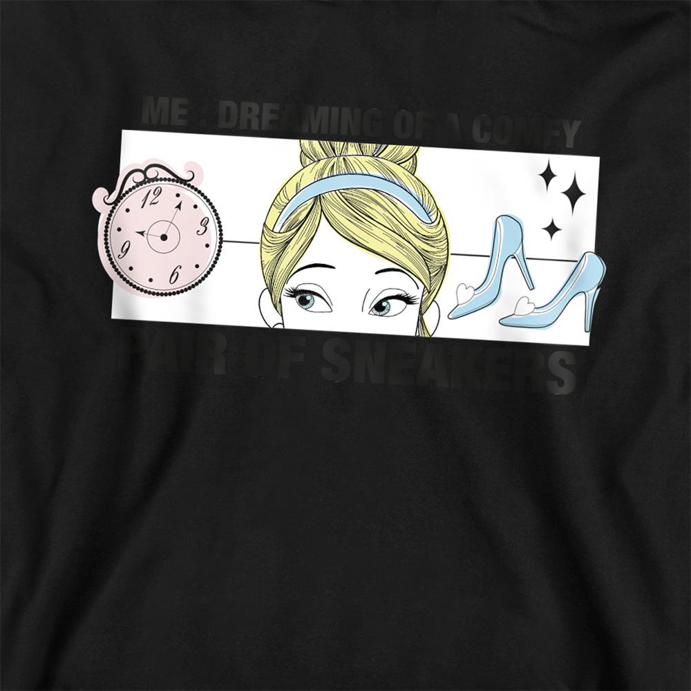 Cinderella Childrens/Kids Dreaming Of Comfy Sneakers Hoodie