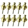 10Pcs Guitar Strap Locks Metal Button Security Straplock Guitar Accessorys