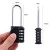 4 Digit For Luggage Password Code Drawer Combination Number Locks Smart Lock Padlock Password Lock